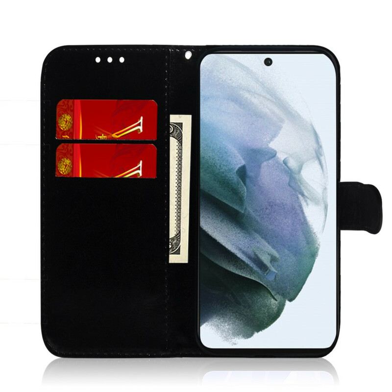 Futrola Samsung Galaxy S21 FE Poklopac Ogledala Od Umjetne Kože
