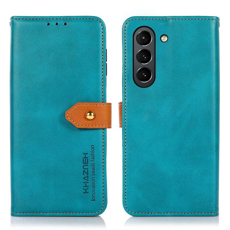 Futrola Samsung Galaxy S21 FE Umjetna Koža S Khazneh Remenom