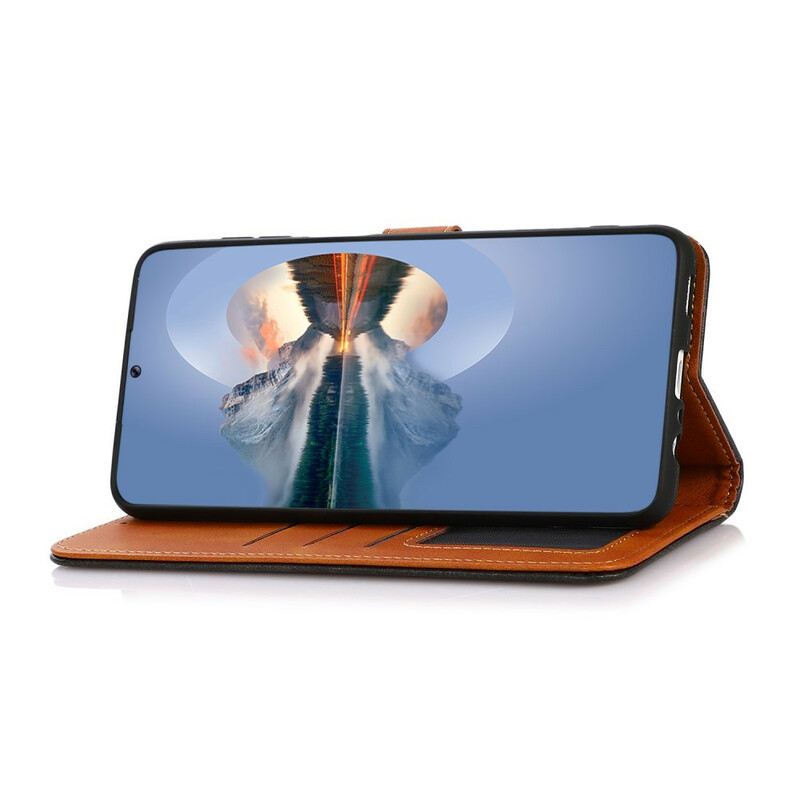 Futrola Samsung Galaxy S21 FE Umjetna Koža S Khazneh Remenom