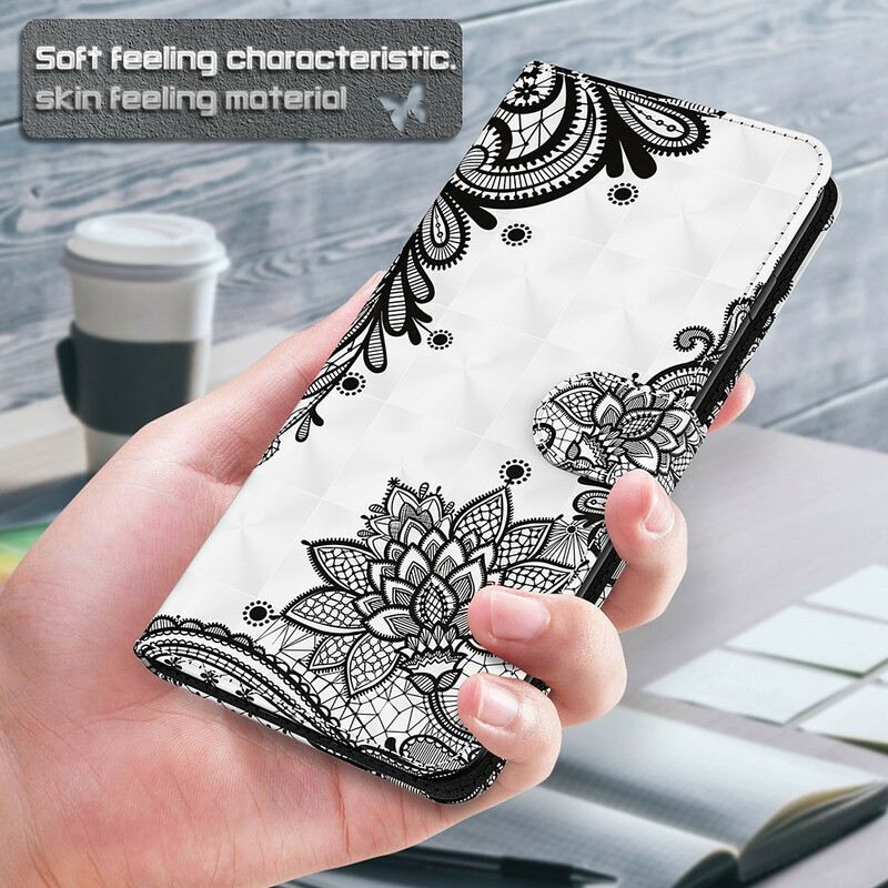 Kožna Futrola Samsung Galaxy S21 FE Chic Čipka