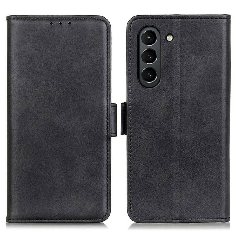 Kožna Futrola Samsung Galaxy S21 FE Flip Futrola Dupli Poklopac