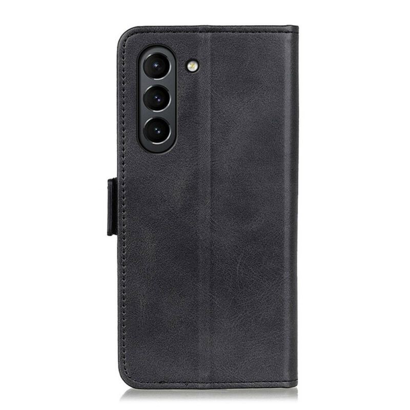 Kožna Futrola Samsung Galaxy S21 FE Flip Futrola Dupli Poklopac