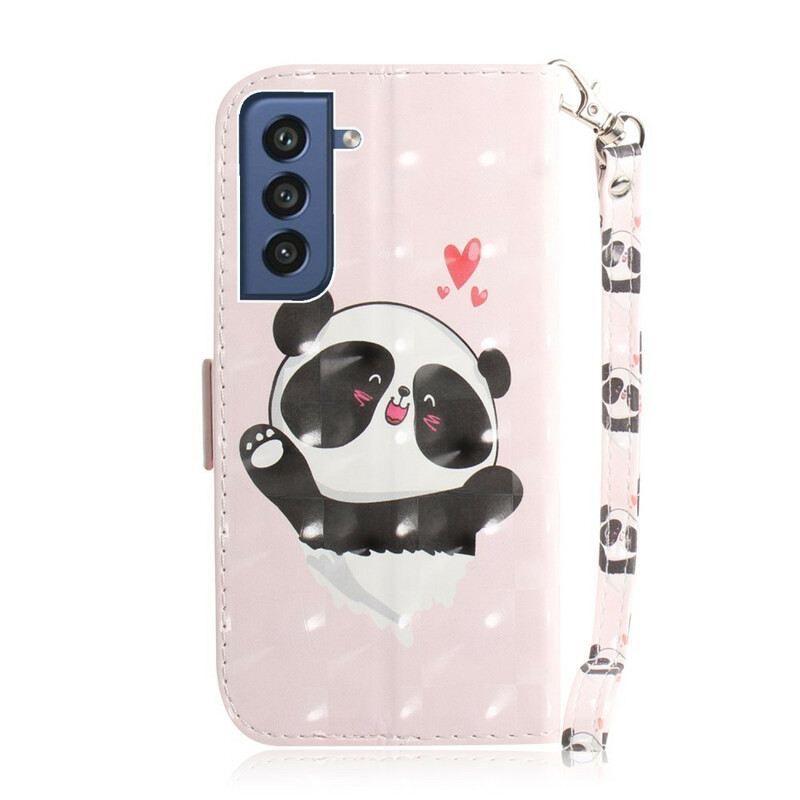 Kožna Futrola Samsung Galaxy S21 FE Panda Love S Uzicom