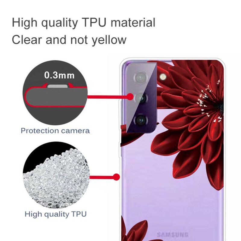 Maskica Samsung Galaxy S21 FE Divlje Cvijeće