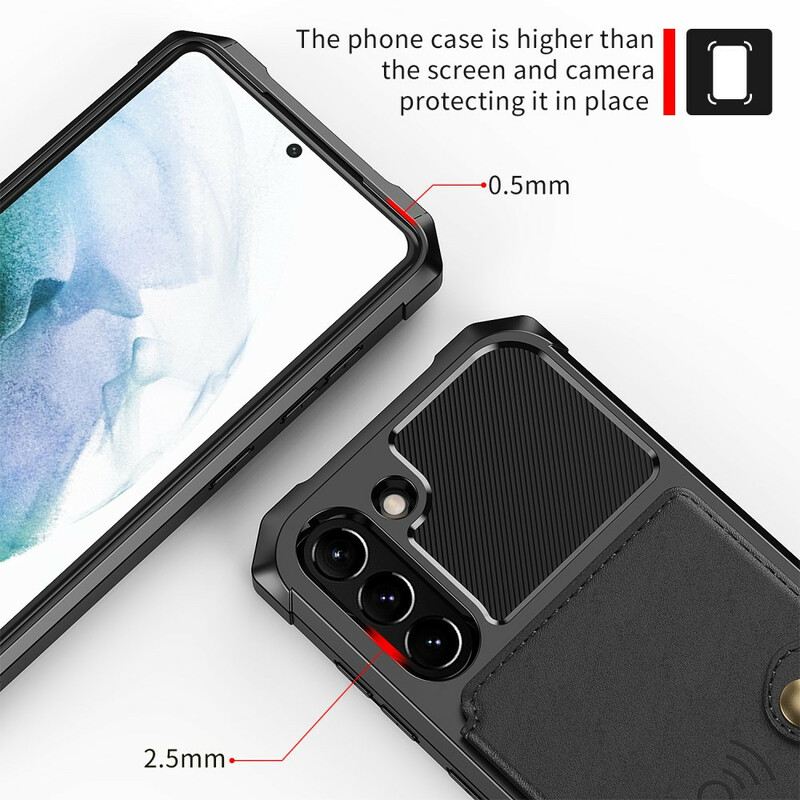 Maskica Samsung Galaxy S21 FE Držač Dizajnerske Kartice