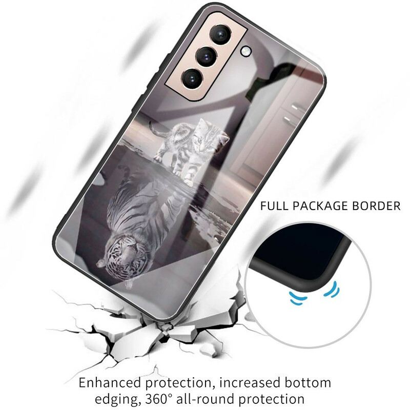 Maskica Samsung Galaxy S21 FE Kaljeno Staklo Ernest Tigar