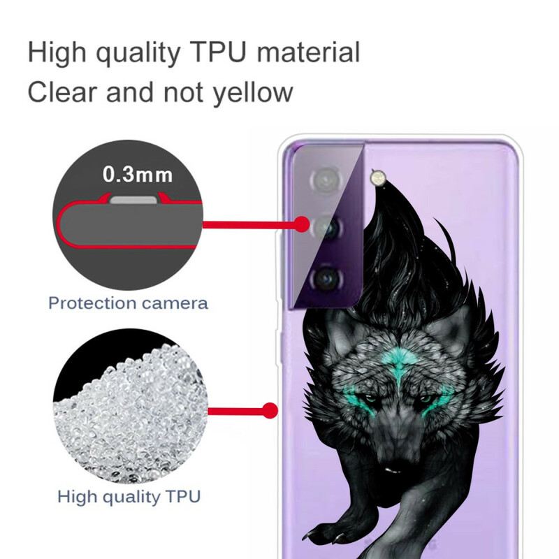 Maskica Samsung Galaxy S21 FE Kraljevski Vuk