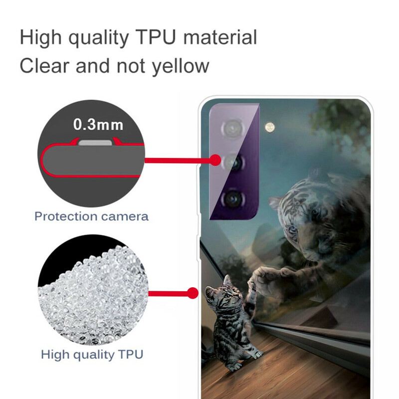Maskica Samsung Galaxy S21 FE Mačićev San