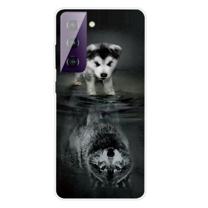 Maskica Samsung Galaxy S21 FE Puppy Dream