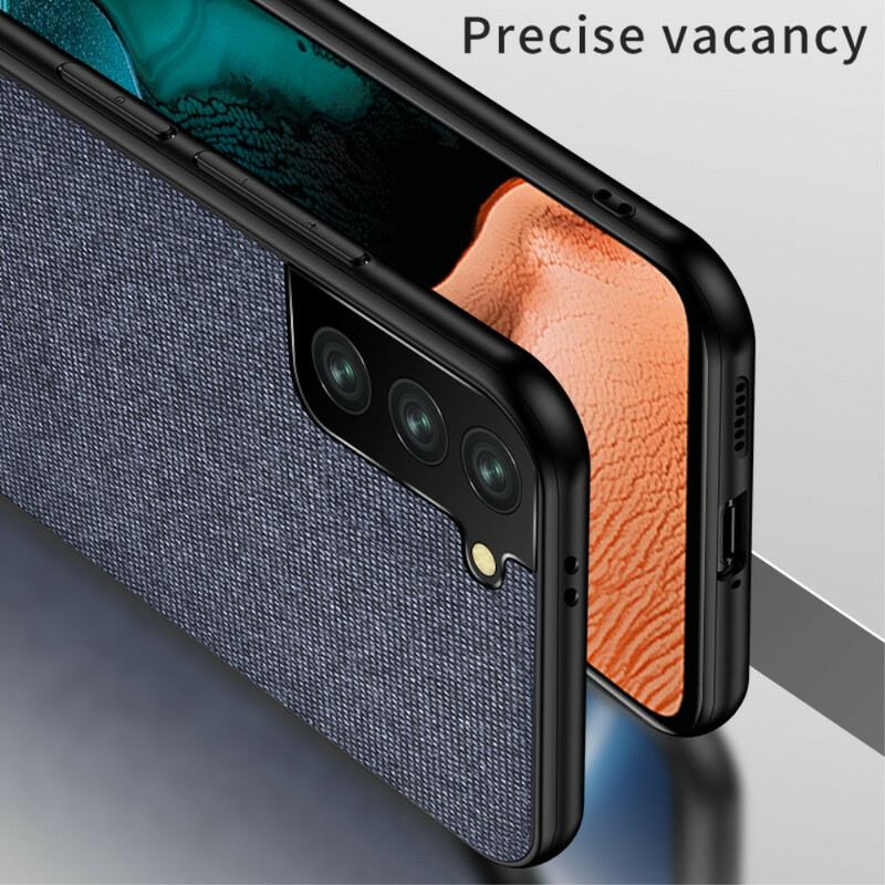 Maskica Samsung Galaxy S21 FE Umjetna Koža I Tkanina