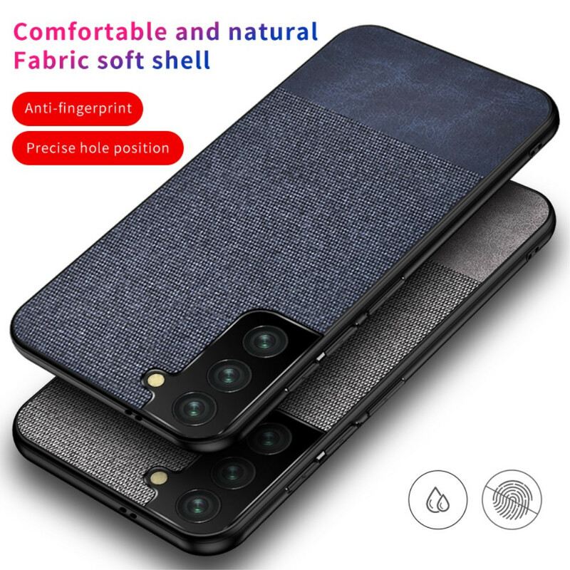 Maskica Samsung Galaxy S21 FE Umjetna Koža I Tkanina