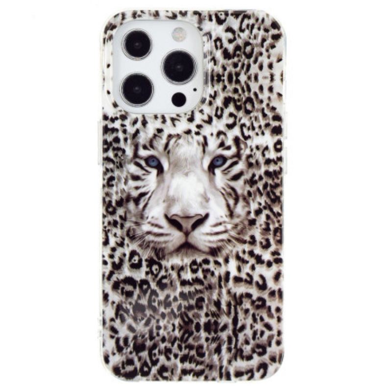 Maskica iPhone 15 Pro Max Fluorescentni Leopard