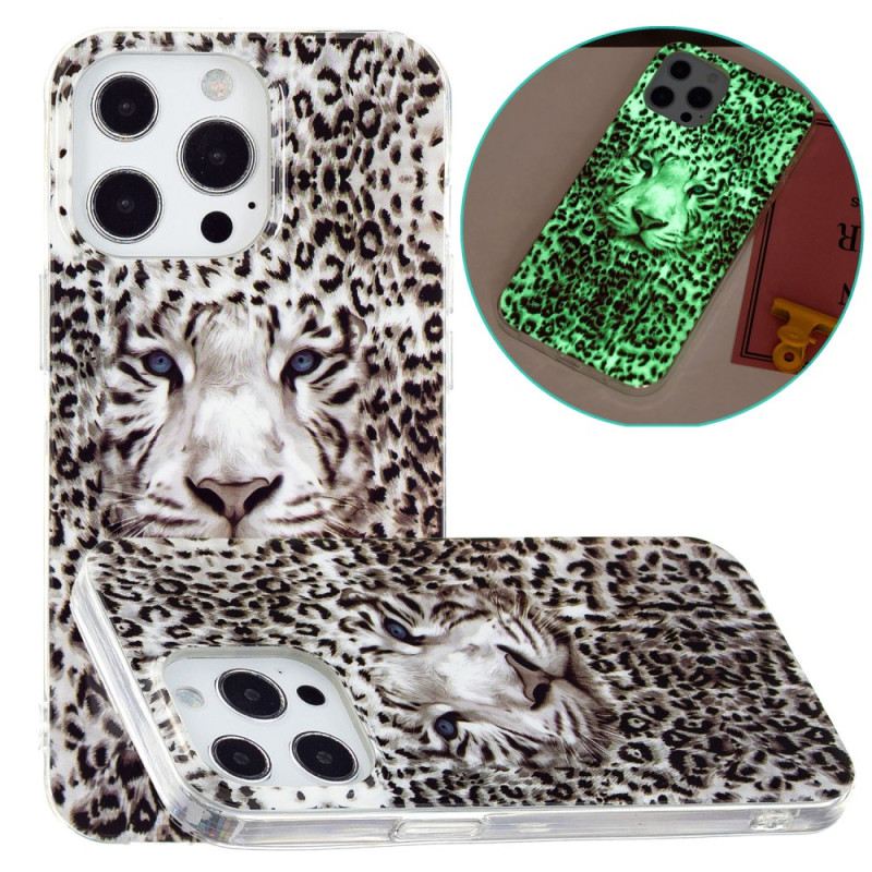 Maskica iPhone 15 Pro Max Fluorescentni Leopard