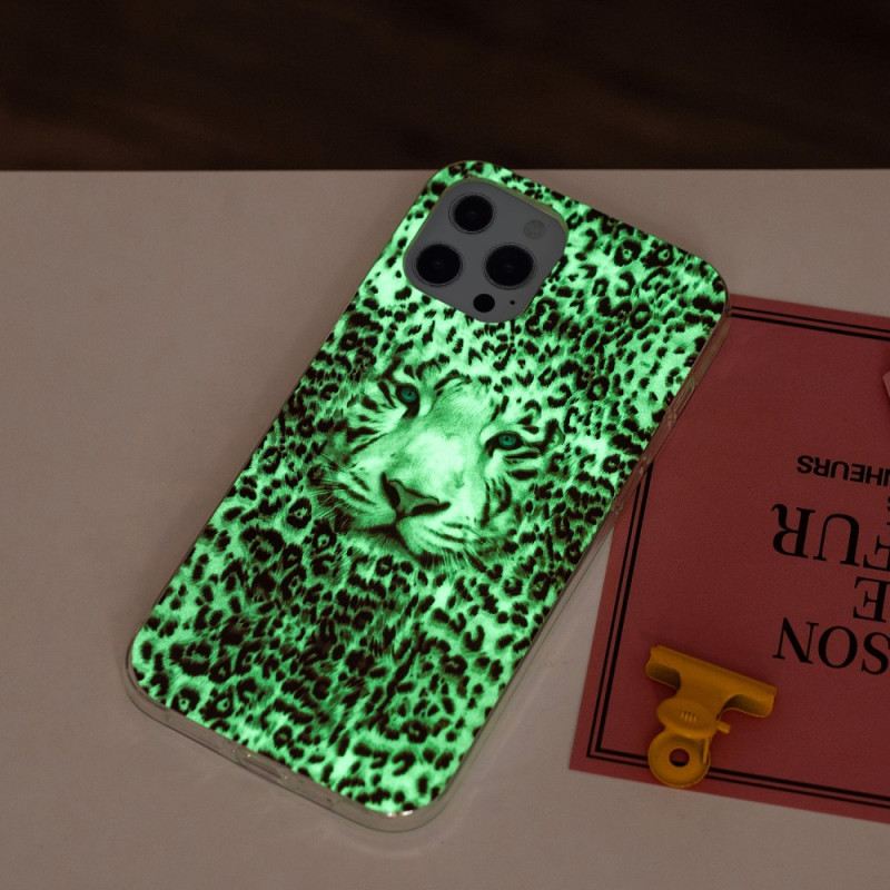 Maskica iPhone 15 Pro Max Fluorescentni Leopard