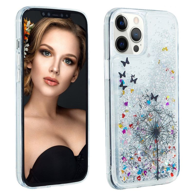 Maskica iPhone 15 Pro Max Maslačak Glitter