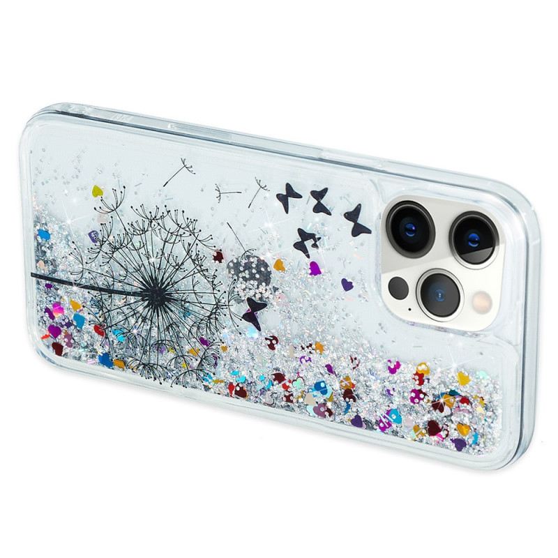 Maskica iPhone 15 Pro Max Maslačak Glitter