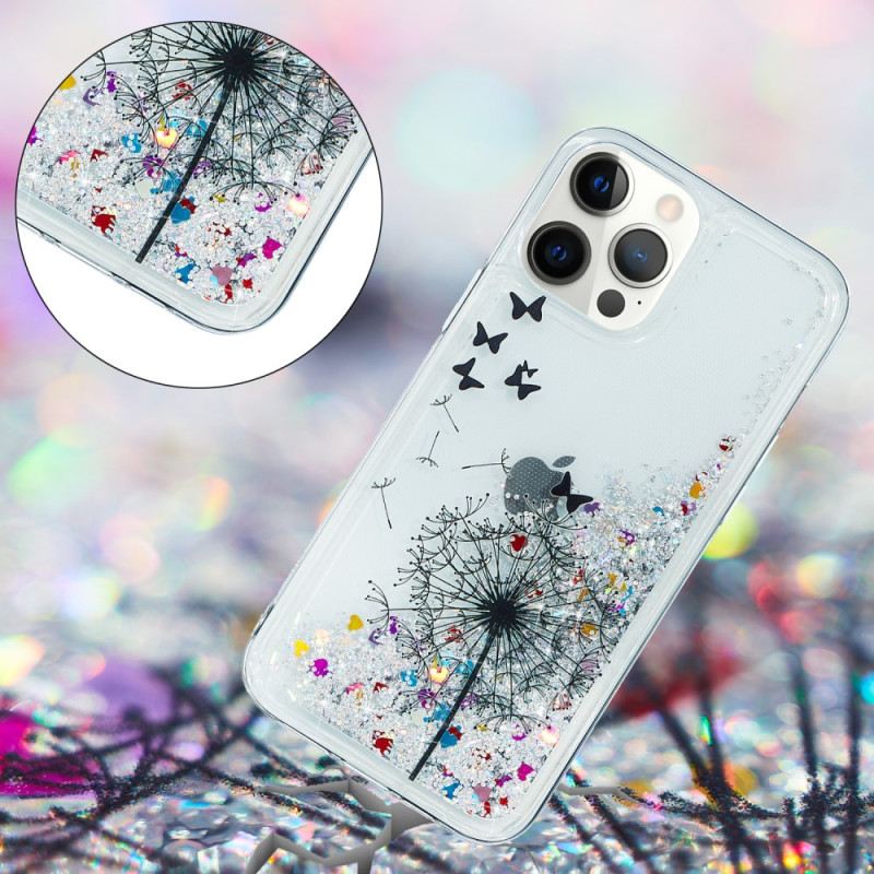 Maskica iPhone 15 Pro Max Maslačak Glitter
