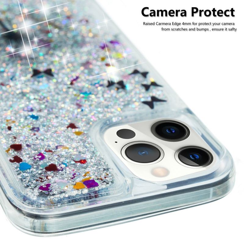 Maskica iPhone 15 Pro Max Maslačak Glitter