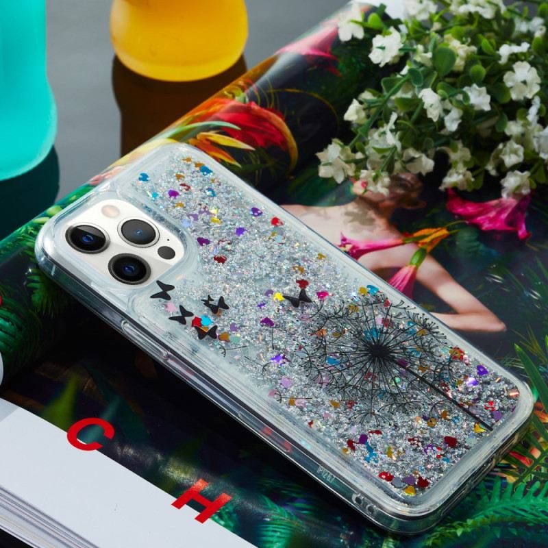 Maskica iPhone 15 Pro Max Maslačak Glitter