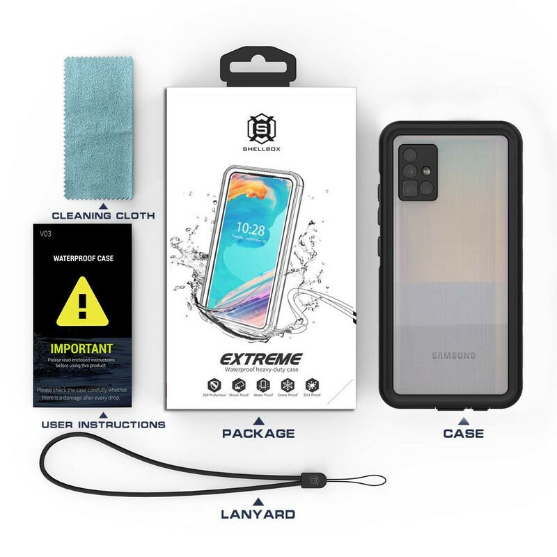 Maskica Samsung Galaxy A51 5G Vodootporni Shellbox