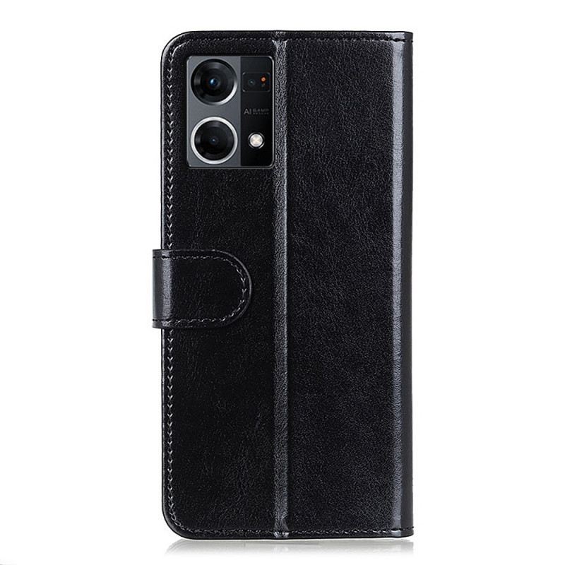 Flip Futrola Oppo Reno 7 Finoća Umjetne Kože