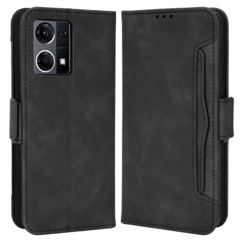 Kožna Futrola Oppo Reno 7 Premier Klasa S Više Kartica