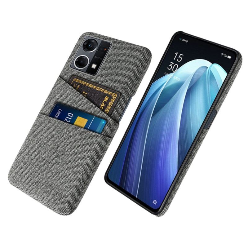 Maskica Oppo Reno 7 Držač Kartica Od Tkanine