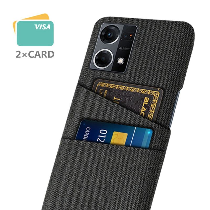 Maskica Oppo Reno 7 Držač Kartica Od Tkanine