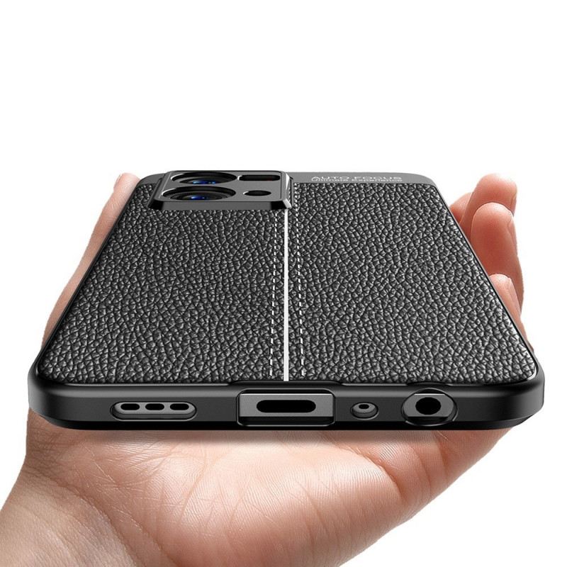Maskica Oppo Reno 7 Litchi Kožni Efekt