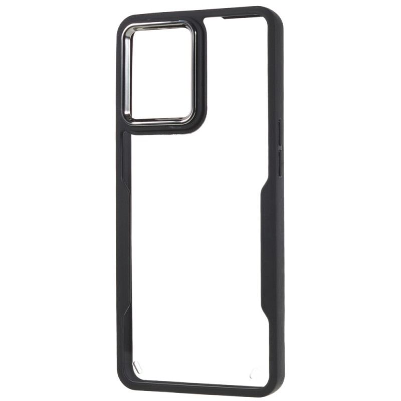 Maskica Oppo Reno 7 Prozirni Akril I Kontura U Boji