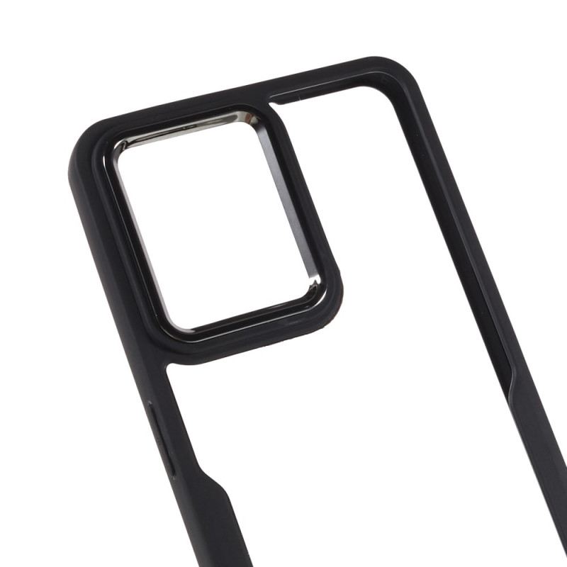 Maskica Oppo Reno 7 Prozirni Akril I Kontura U Boji