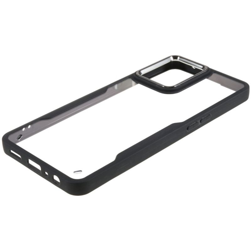 Maskica Oppo Reno 7 Prozirni Akril I Kontura U Boji