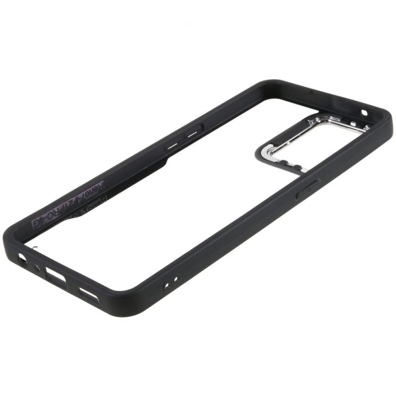 Maskica Oppo Reno 7 Prozirni Akril I Kontura U Boji