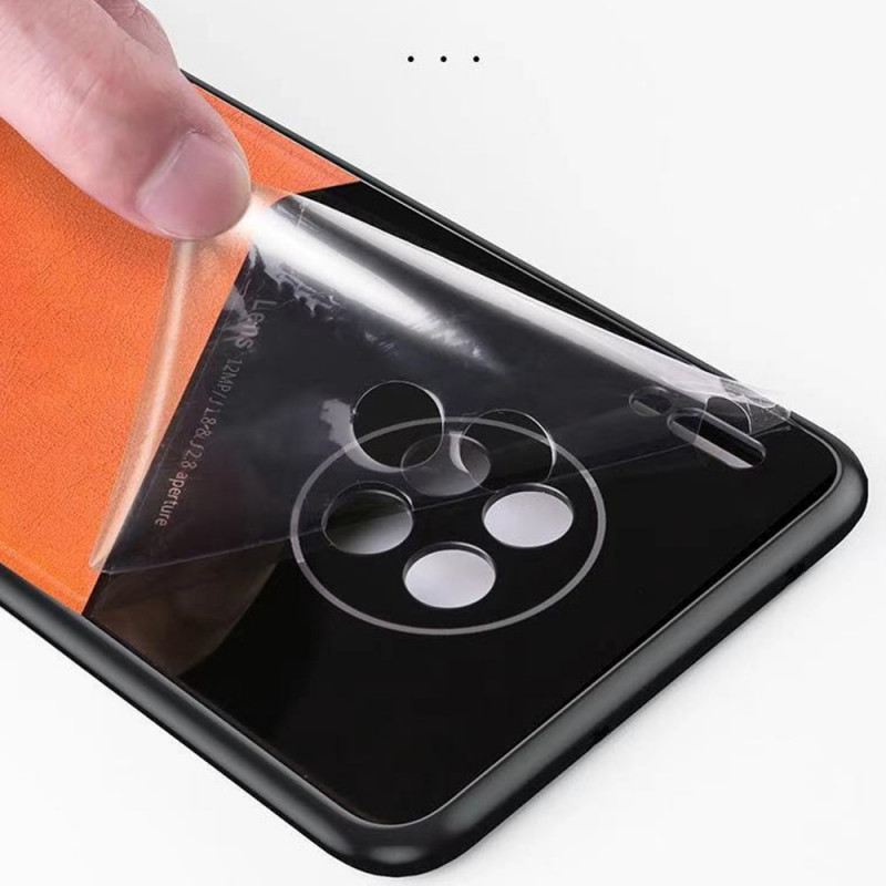 Maskica Oppo Reno 7 Vrhunska Umjetna Koža