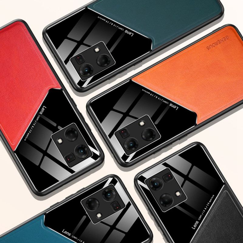 Maskica Oppo Reno 7 Vrhunska Umjetna Koža