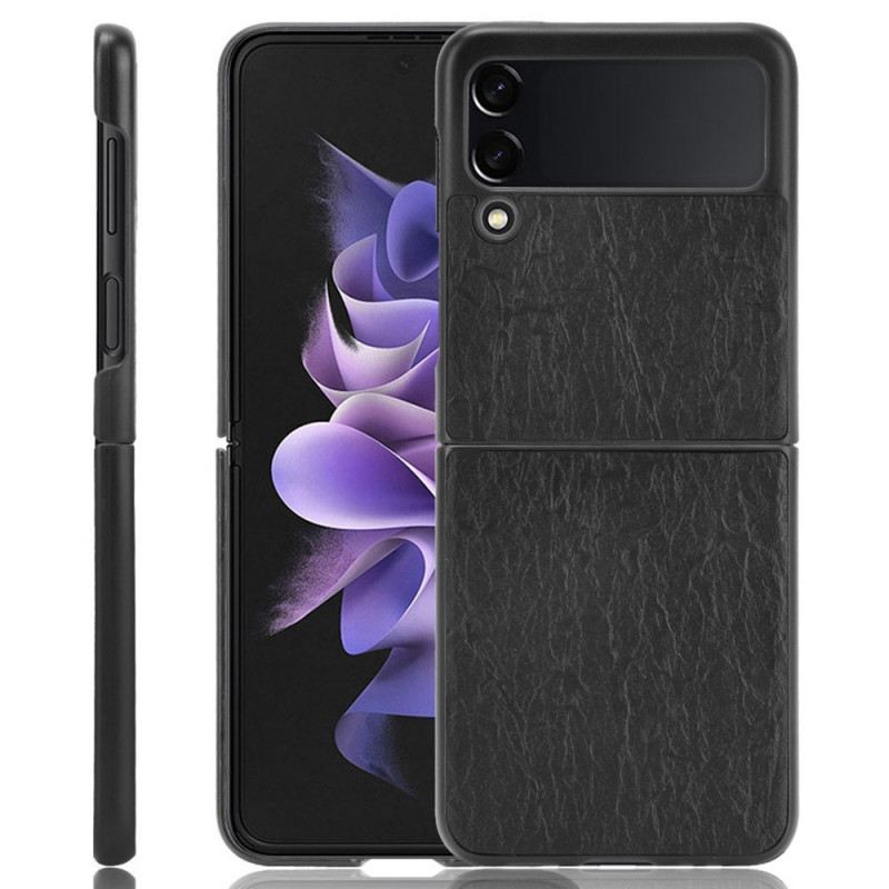 Flip Futrola Samsung Galaxy Z Flip 3 5G Kožna Futrola Dizajnerski Efekt Kože