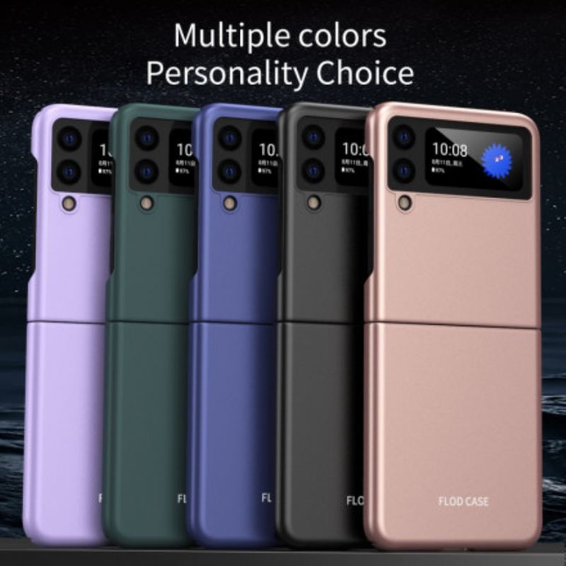 Flip Futrola Samsung Galaxy Z Flip 3 5G Kožna Futrola Metalik