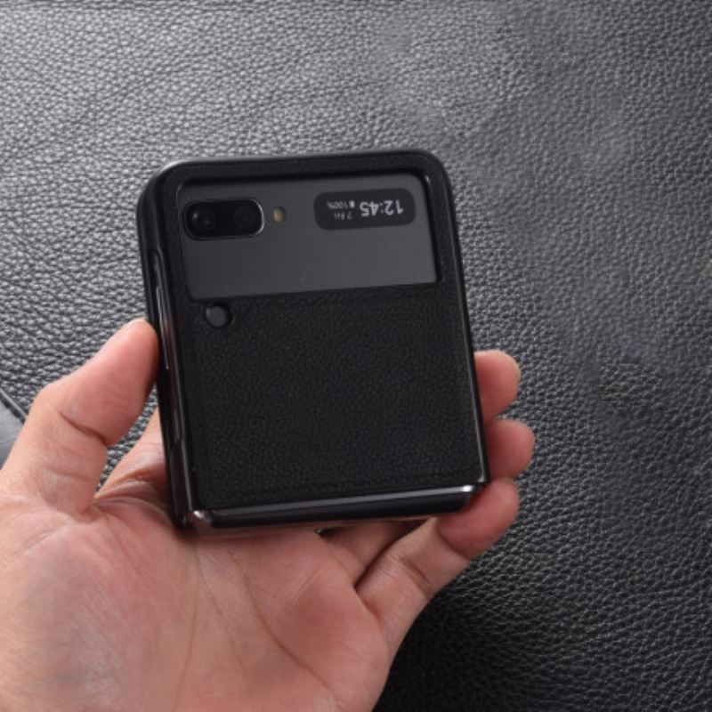 Flip Futrola Samsung Galaxy Z Flip 3 5G Kožna Futrola Prava Koža