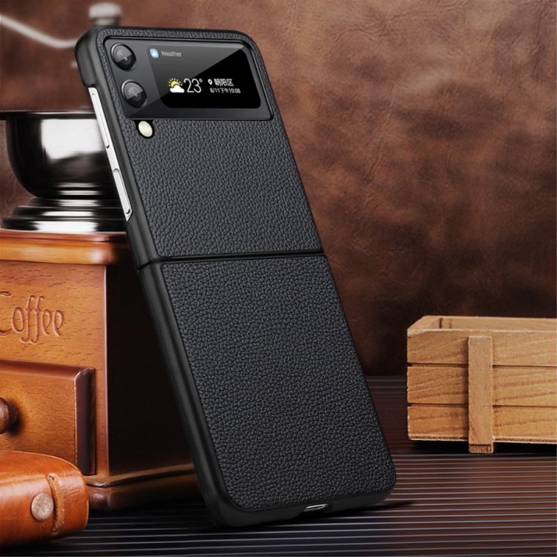 Flip Futrola Samsung Galaxy Z Flip 3 5G Kožna Futrola Prava Koža