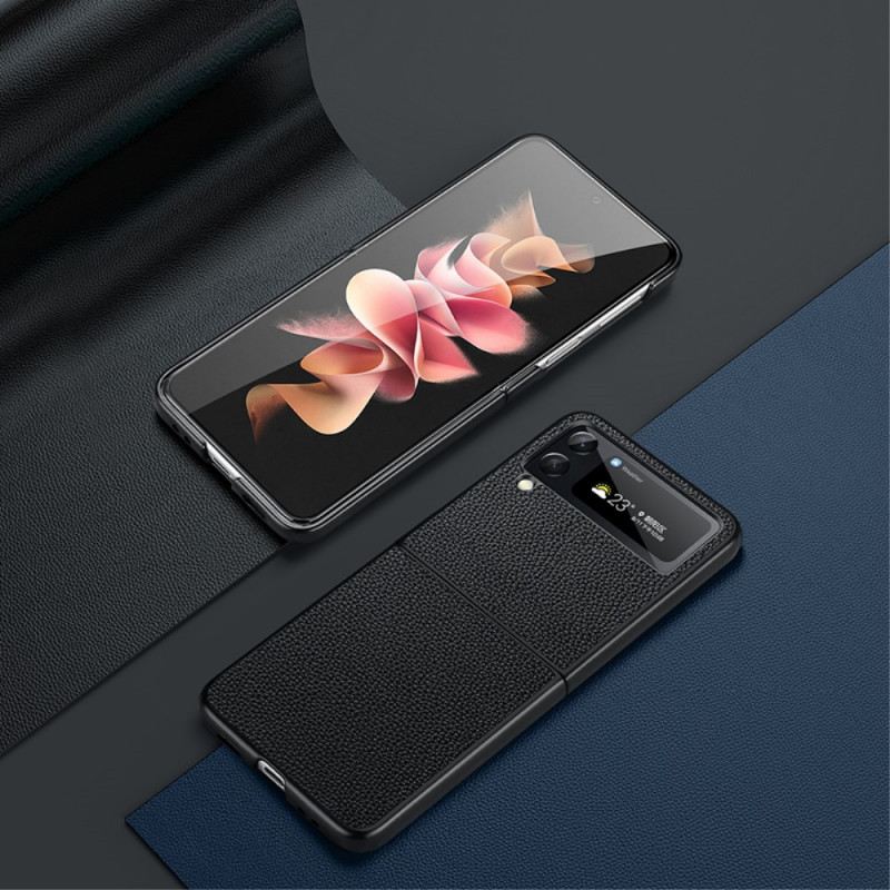 Flip Futrola Samsung Galaxy Z Flip 3 5G Kožna Futrola Prava Koža