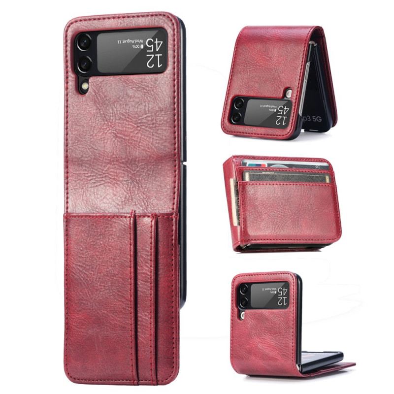 Flip Futrola Samsung Galaxy Z Flip 3 5G Novčanik Kožna Futrola Stilski Kožni Novčanik