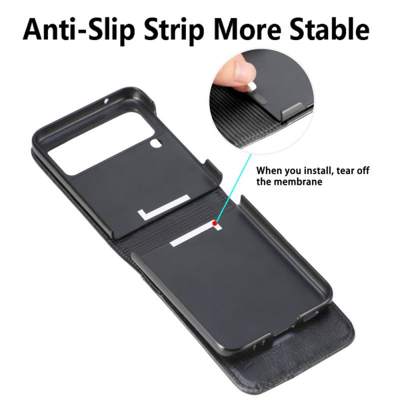 Flip Futrola Samsung Galaxy Z Flip 3 5G Novčanik Kožna Futrola Stilski Kožni Novčanik