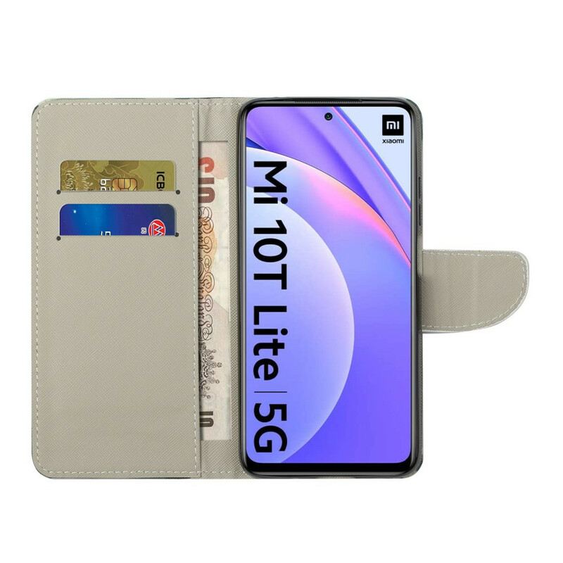 Futrola Xiaomi Mi 10T Lite Plavi I Žuti Leptir