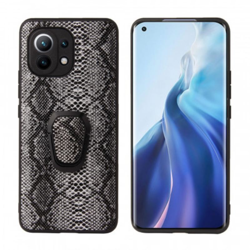Maskica Xiaomi Mi 11 (5G) Držač Prstena U Stilu Zmije