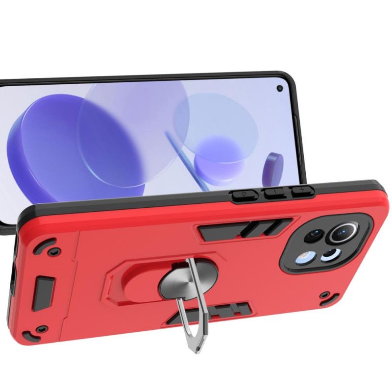 Maskica Xiaomi Mi 11 (5G) Odvojivi Metalni Nosač Prstena