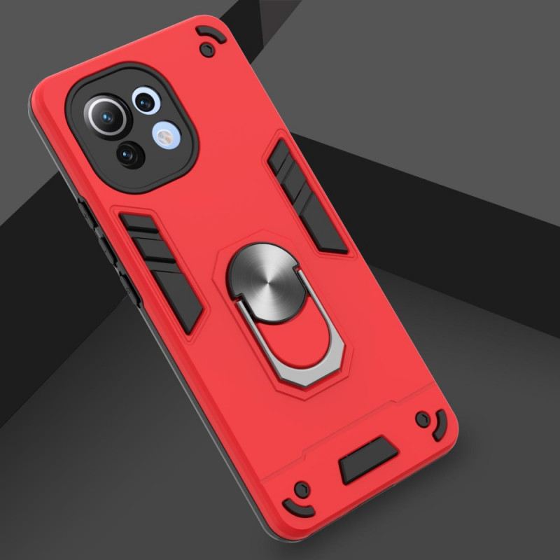Maskica Xiaomi Mi 11 (5G) Odvojivi Metalni Nosač Prstena