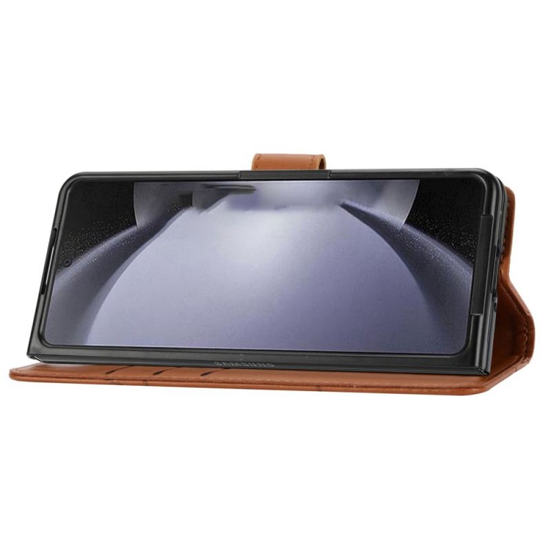 Kožna Futrola Za Samsung Galaxy Z Fold 6 Trakaste Linije