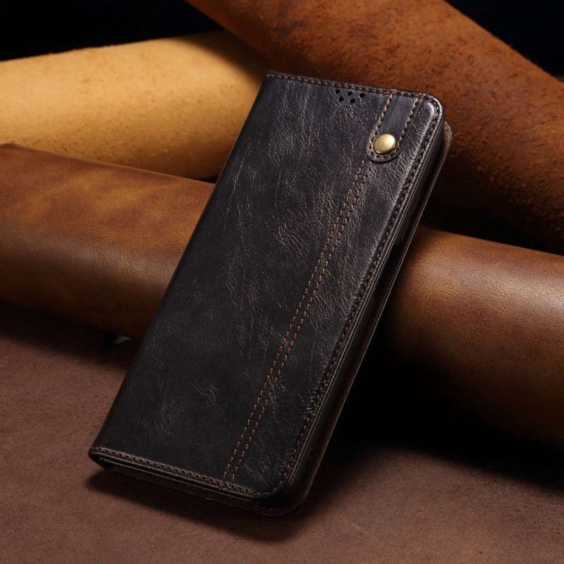 Flip Futrola Xiaomi Redmi Note 12 Pro Kožna Futrola Masna Koža