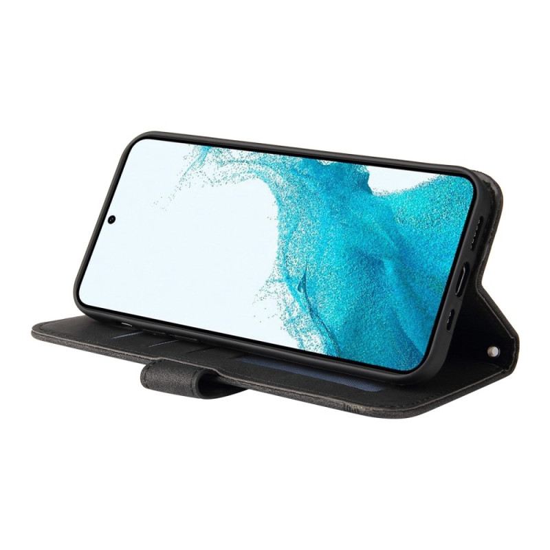 Flip Futrola Samsung Galaxy S23 5G Kožni Stil S Ukrasnom Zakovicom