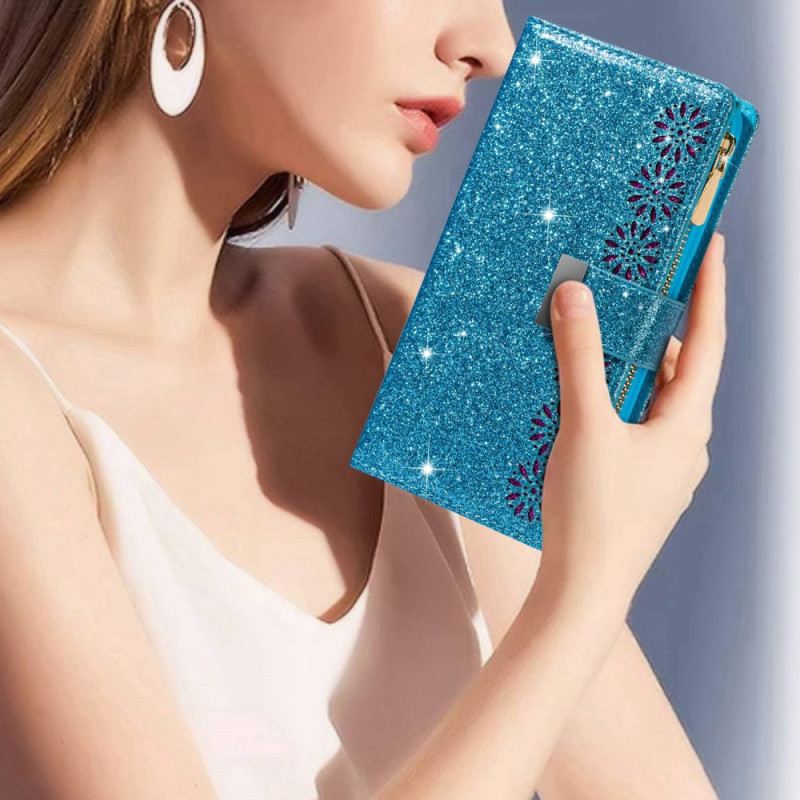 Futrola Samsung Galaxy S23 5G Novčanik Novčanik Sa Šljokicama